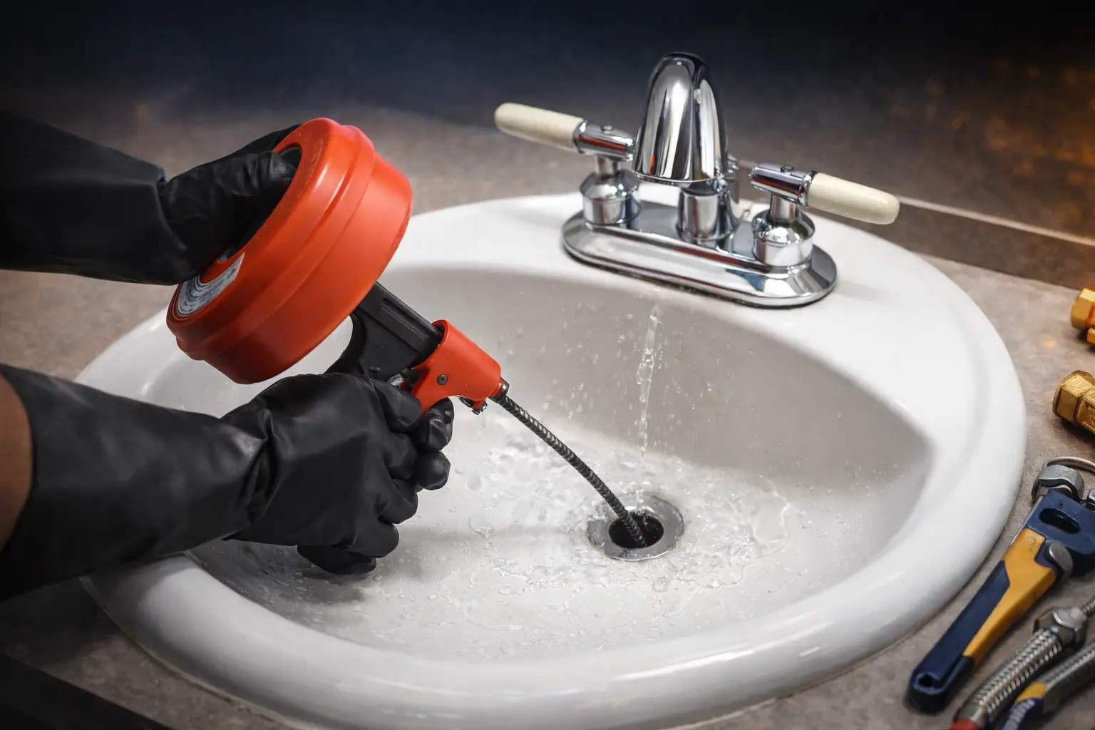 Recurring kitchen drain clog in Mississauga home